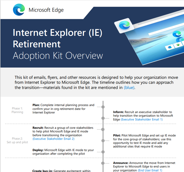 Internet Explorer Retirement